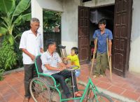 Một gia đình nhiều nạn nhân chất độc da cam, người khuyết tật có hoàn cảnh khó khăn